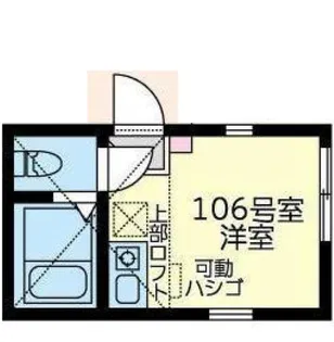 ユナイト大口インクルーシブ【2階】の間取り
