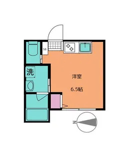 AXIS SUGITA【1階】の間取り