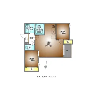 REGALESTサンメゾン新瑞橋【3階】の間取り