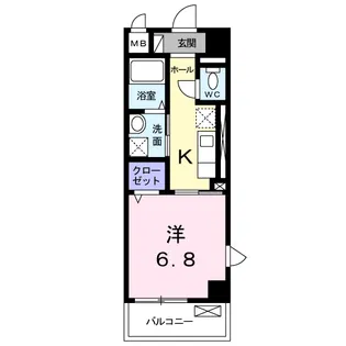 Sun Street【3階】の間取り