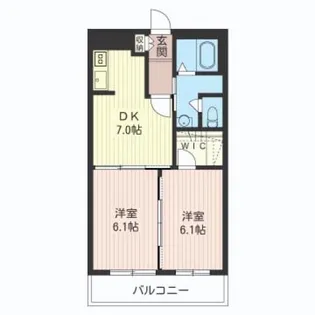 アークヘリテイジ【1階】の間取り