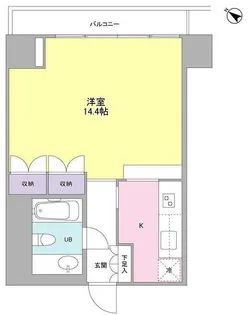 フォレストタウン参宮橋【12階】の間取り