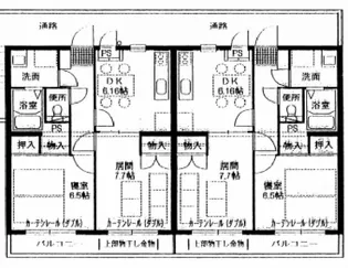 スウィートベロウ【2階】の間取り