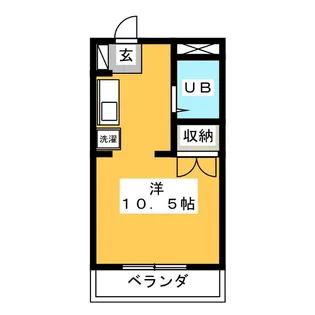 メゾン・ド・なかしま【2階】の間取り