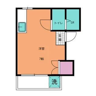 ストークハイツ山口【2階】の間取り