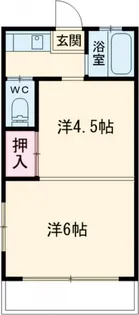 林荘【2階】の間取り