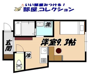 Hattori Apartment【1階】の間取り