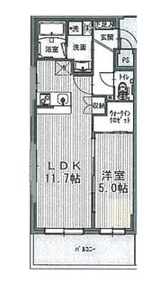 パインハーストコンドミニアムの間取り