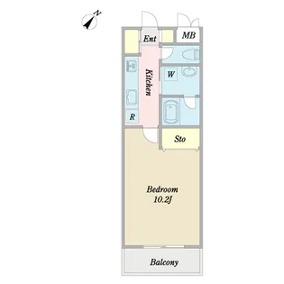 ルミエール【3階】の間取り