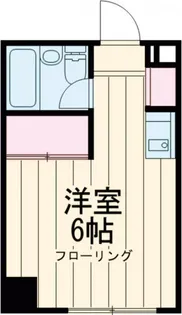 1Rの間取り画像