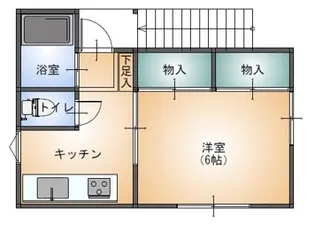 豊上町2階【2階】の間取り