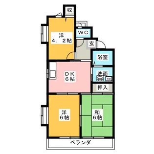 NIDO【4階】の間取り