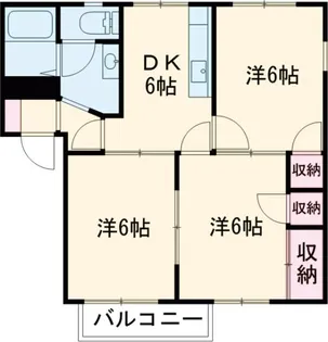 カーサ・アトリオC【1階】の間取り