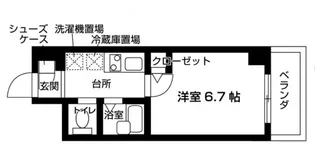 東京都中野区上鷺宮4【マンション】の間取り