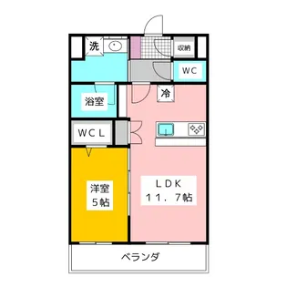 Grandir【3階】の間取り