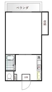 YM津田沼【2階】の間取り