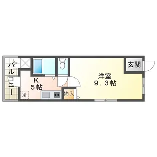 キャロットハウス【2階】の間取り