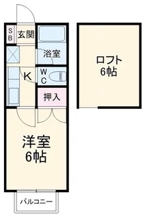 クラシカル吉住【2階】の間取り