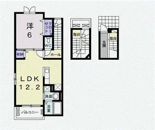 サン・アレーナ【3階】の間取り
