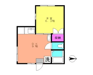 メゾンセントピア【1階】の間取り