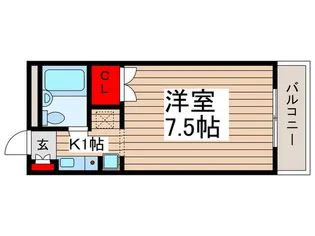 エミネンス船橋【3階】の間取り