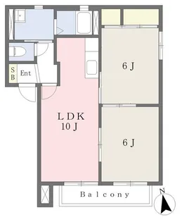 エスペランサ大原B【1階】の間取り