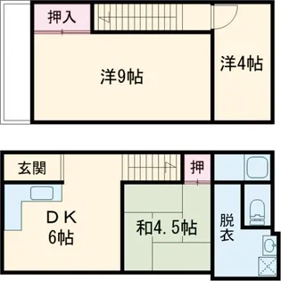 京都府京都市西京区嵐山上海道町【一戸建】の間取り