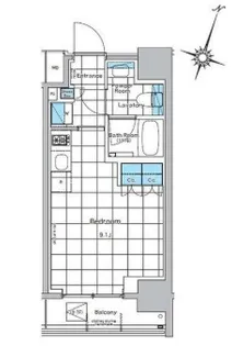東京都千代田区神田須田町1【マンション】の間取り