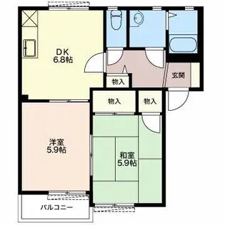 Millennium Star【2階】の間取り