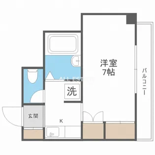 大阪府大阪市鶴見区今津南1【マンション】の間取り