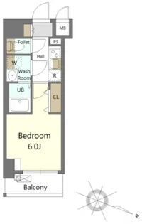 神奈川県横浜市南区日枝町4【マンション】の間取り
