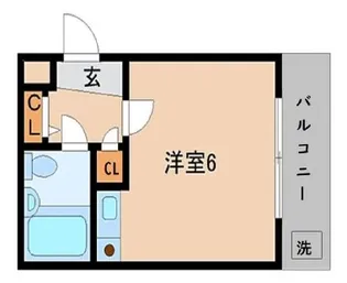 ドリーム東生駒【1階】の間取り