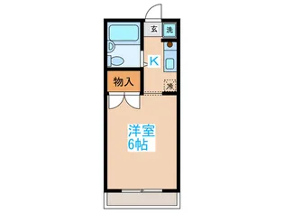 エクセルハイツ【1階】の間取り