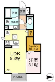 エクセル21 V【1階】の間取り