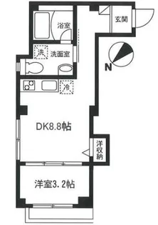 コモド・アミ【2階】の間取り