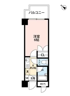 日神パレステージ玉川上水【2階】の間取り