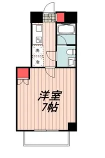 ヴァローレクオリタ清澄白河【5階】の間取り