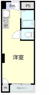 シャルマン築地明石町【3階】の間取り