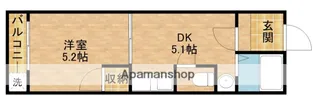 ミノルマンション【3階】の間取り