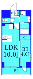 ヨコハマシギョウBLD【7階】の間取り