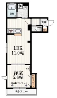 東京都豊島区西巣鴨2【マンション】の間取り