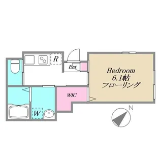 solana笹塚【1階】の間取り