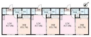 ハウスDankeII【2階】の間取り