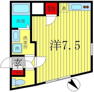 そるふぃーゆ三郷【1階】の間取り