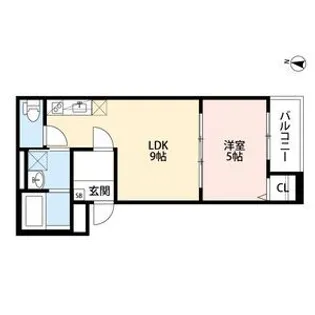 兵庫県神戸市垂水区泉が丘2【アパート】の間取り