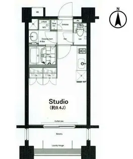 コンフォリア麻布十番【3階】の間取り