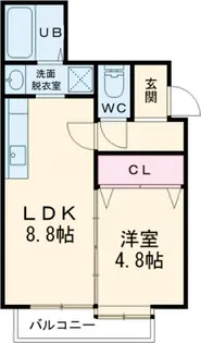 エルドキャッスルII【2階】の間取り