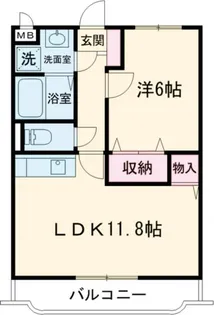 beauterraceステラ【1階】の間取り