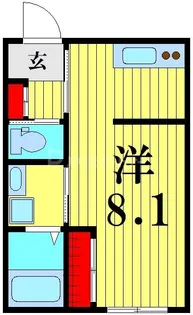 レグノ大宮大和田【1階】の間取り
