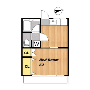 ウィステリアハイツ【1階】の間取り